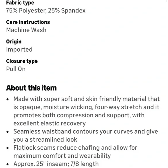 Women’s Teal Leggings - Picture 5 of 5